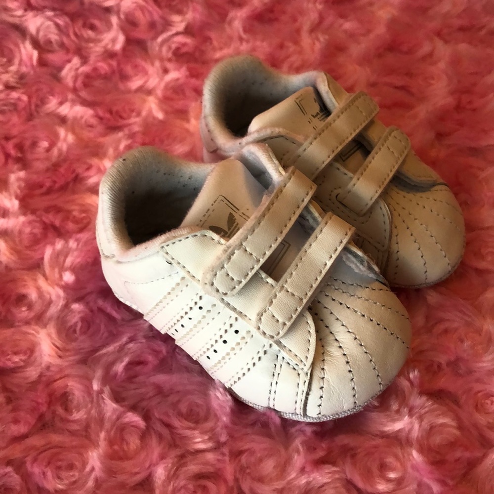 Baby Adidas crib shoes 1c